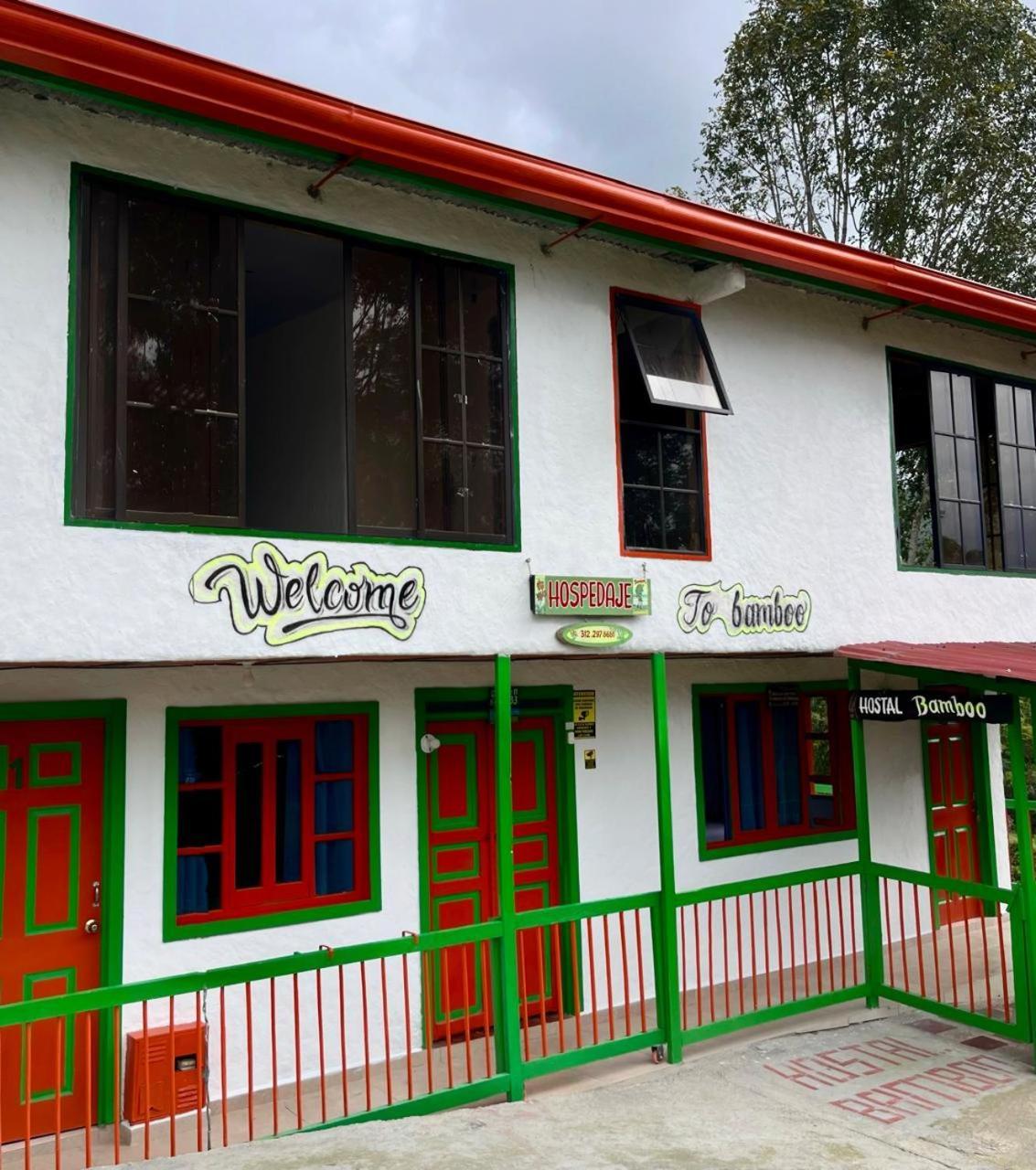 Hostal Bamboo Salento Exterior foto